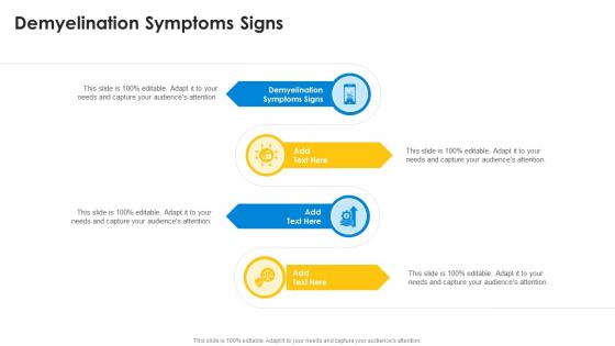 Demyelination Symptoms Signs In Powerpoint And Google Slides Cpb