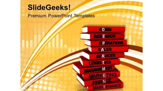 Department Combination Of Different Categories PowerPoint Templates Ppt Backgrounds For Slides 0613