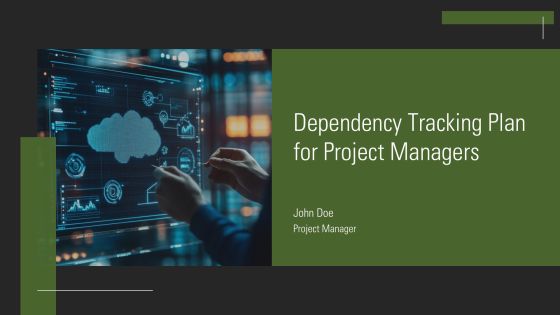 Dependency Tracking Plan For Project Managers PPT Template AT