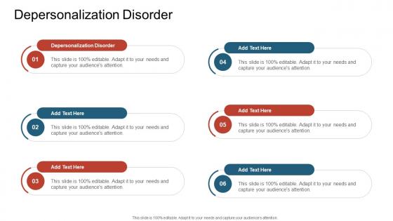 Depersonalization Disorder In Powerpoint And Google Slides Cpb