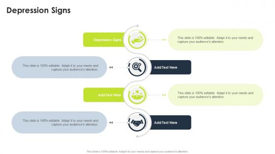 Depression Signs In Powerpoint And Google Slides Cpb