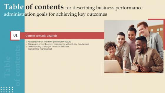 Describing Business Performance Administration Goals Table Of Contents Microsoft Pdf