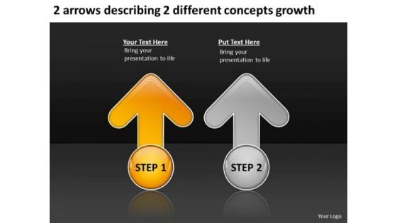 Describing Different Concepts Growth Business Continuity Plan Example PowerPoint Slides