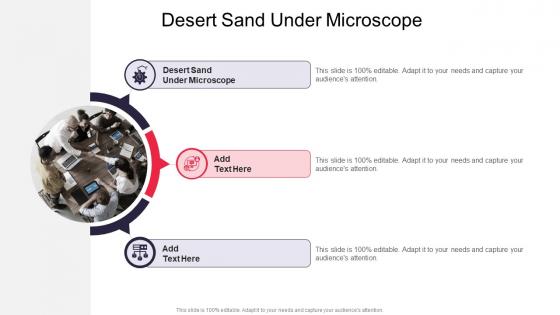 Desert Sand Under Microscope In Powerpoint And Google Slides Cpb