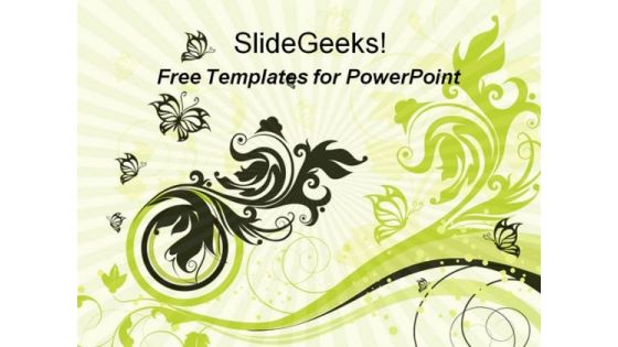 Beautiful Abstract Design PowerPoint Template Beautiful Abstract Design PowerPoint Template