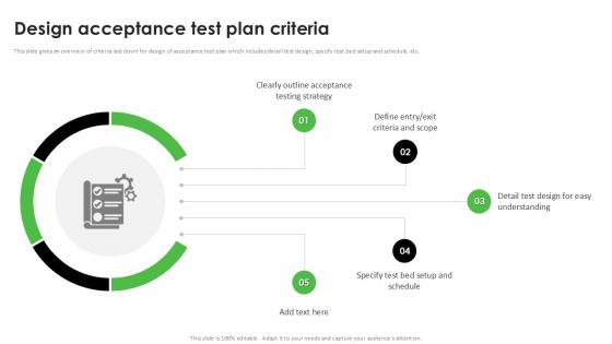 Design Acceptance Test Plan Criteria Acceptance Testing PPT PowerPoint Design Acceptance Test Plan Criteria Acceptance Testing PPT PowerPoint