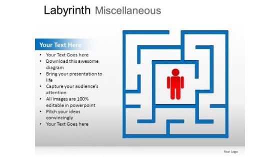 Design Labyrinth Miscellaneous PowerPoint Slides And Ppt Diagram Templates