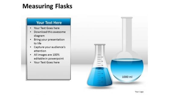 Design Measuring Flasks PowerPoint Slides And Ppt Diagram Templates