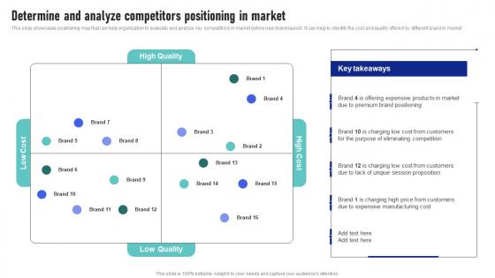 Determine And Analyze Competitors Positioning In Market Launching New Product Brand Elements Pdf