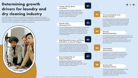 Determining Growth Drivers For Laundry On Demand Laundry Business Plan Infographics Pdf