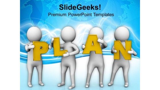 Develop A Business Plan To Reach Success PowerPoint Templates Ppt Backgrounds For Slides 0713