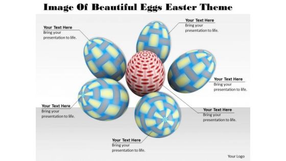 Develop Business Strategy Image Of Beautiful Eggs Easter Theme Stock Photos