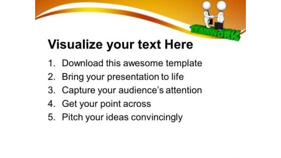 Develop Effective Collaborative Skills In Team PowerPoint Templates Ppt Backgrounds For Slides 0713