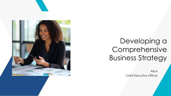 Developing A Comprehensive Business Strategy PPT Sample AT