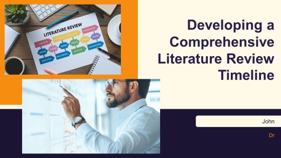 Developing A Comprehensive Literature Review Timeline PPT Sample AT