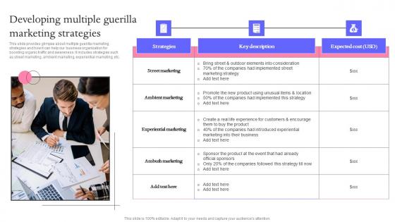 Developing Multiple Guerilla Buzz Marketing Techniques For Engaging Diagrams Pdf