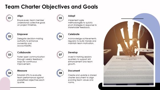 Developing Shared Values Your Team Charter PPT Structure AT Slide04