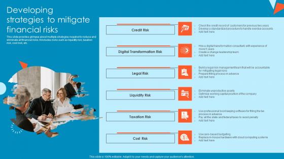 Developing Strategies To Mitigate Financial Risks Tactical Financial Governance Elements Pdf Developing Strategies To Mitigate Financial Risks Tactical Financial Governance Elements Pdf