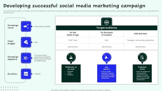 Developing Successful Social Media Strategies For Enhancing Sales And Profitability Structure Pdf