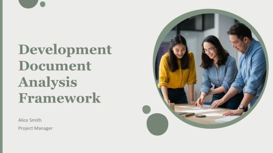 Development Document Analysis Framework PPT Example AT