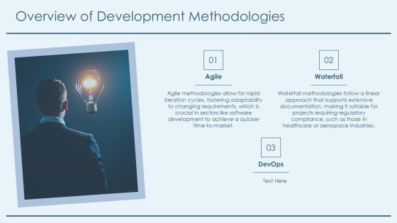 Development Process Comparison Techniques And Insights PPT Template AT Slide04