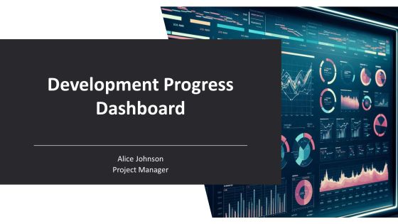 Development Progress Dashboard PPT Example AT