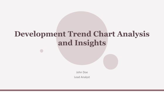Development Trend Chart Analysis And Insights PPT Example AT