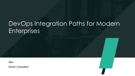 Devops Integration Paths For Modern Enterprises PPT Presentation AT
