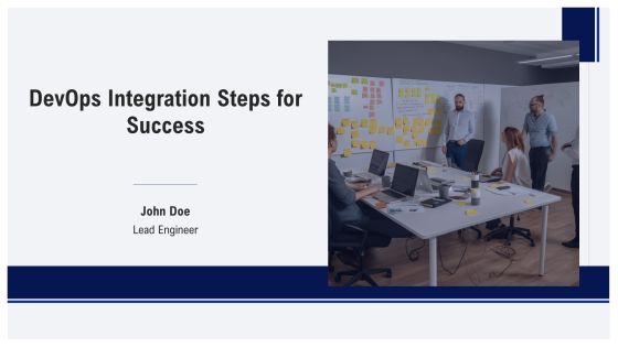 Devops Integration Steps For Success PPT Slides AT