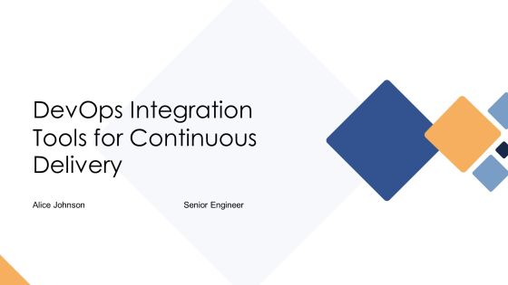 Devops Integration Tools For Continuous Delivery PPT Slides AT