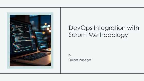 Devops Integration With Scrum Methodology PPT Information AT