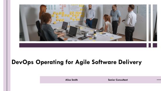 Devops Operating For Agile Software Delivery PPT Summary AT