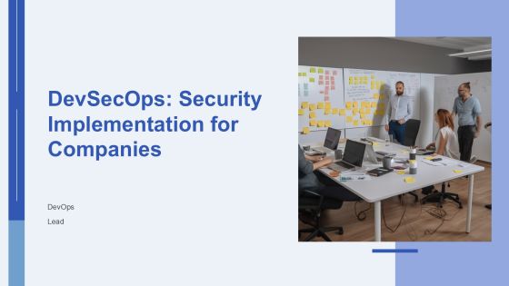 Devsecops Security Implementation For Companies PPT Mockup AT