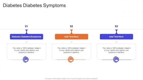 Diabetes Diabetes Symptoms In Powerpoint And Google Slides Cpb