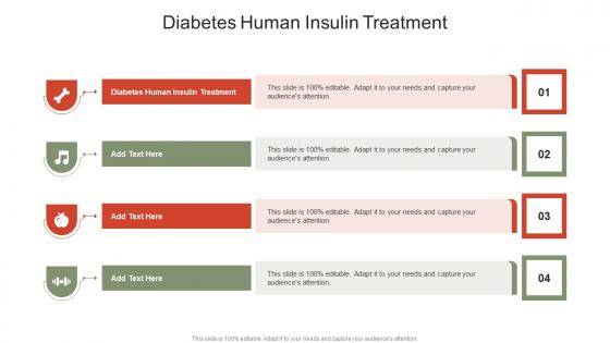 Diabetes Human Insulin Treatment In Powerpoint And Google Slides Cpb