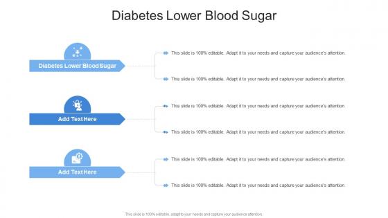 Diabetes Lower Blood Sugar In Powerpoint And Google Slides Cpb