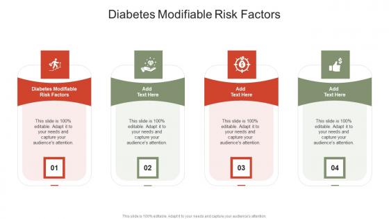 Diabetes Modifiable Risk Factors In Powerpoint And Google Slides Cpb