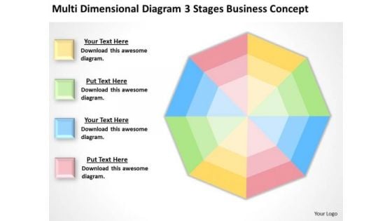 Diagram 3 Stages Business Concept Ppt Strategic Planning PowerPoint Templates