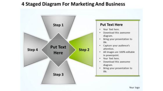 Diagram For Marketing And Business Ppt Software Plan Example PowerPoint Templates
