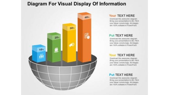 Diagram For Visual Display Of Information PowerPoint Templates