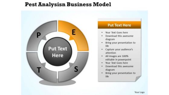 Diagram Of Business Cycle World PowerPoint Templates Model