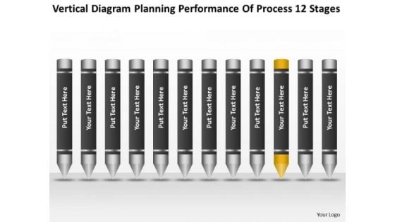 Diagram Planning Performance Of Process 12 Stages Ppt Business Plans PowerPoint Templates