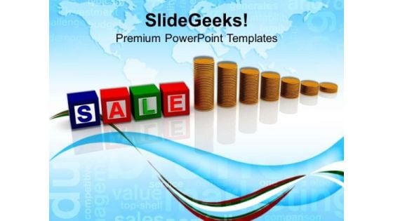 Diagram Shows Sale Business Strategy PowerPoint Templates Ppt Backgrounds For Slides 0613