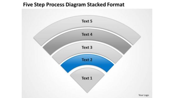 Diagram Stacked Format Business Plan Non Profit Organization PowerPoint Templates