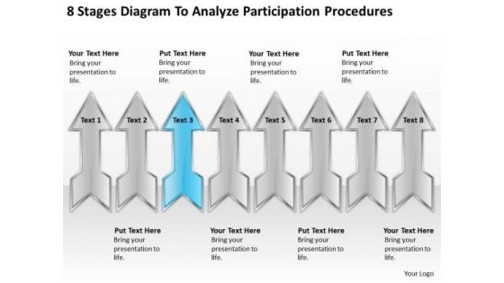 Diagram To Analyze Participation Procedures Examples Business Plan PowerPoint Templates