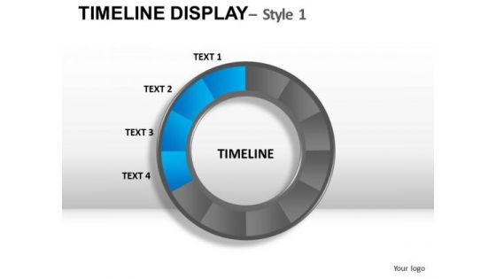 Dial Timeline Display PowerPoint Slides And Ppt Diagram Templates