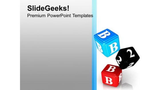 Dices For Showing Variety In Business PowerPoint Templates Ppt Backgrounds For Slides 0513