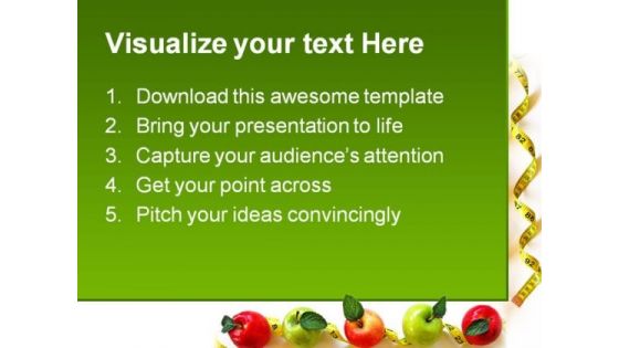 Dieting Abstract Health PowerPoint Themes And PowerPoint Slides 0211