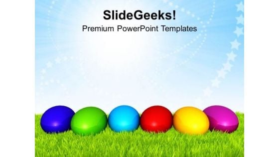 Different Color Of Easter PowerPoint Templates Ppt Backgrounds For Slides 0313