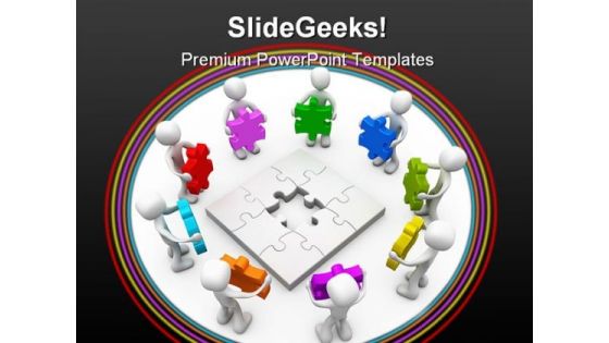 Different Options Puzzles Business PowerPoint Backgrounds And Templates 1210 Different Options Puzzles Business PowerPoint Backgrounds And Templates 1210